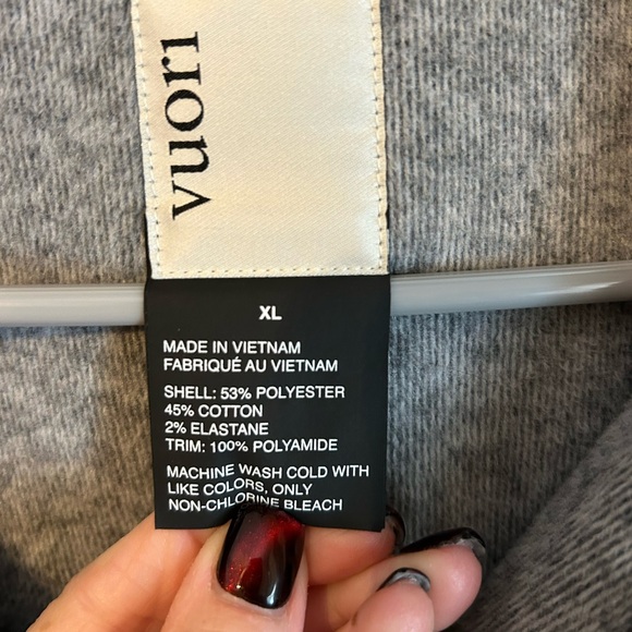 Vuori Men's Charcoal Shirt Jacket - Picture 4 of 7